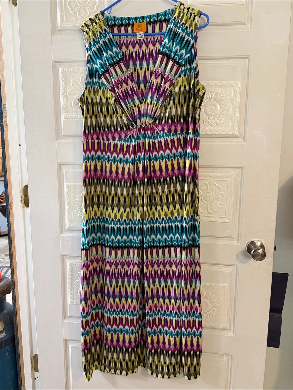 Flattering maxi dress by Ruby Rd. Size 1x.